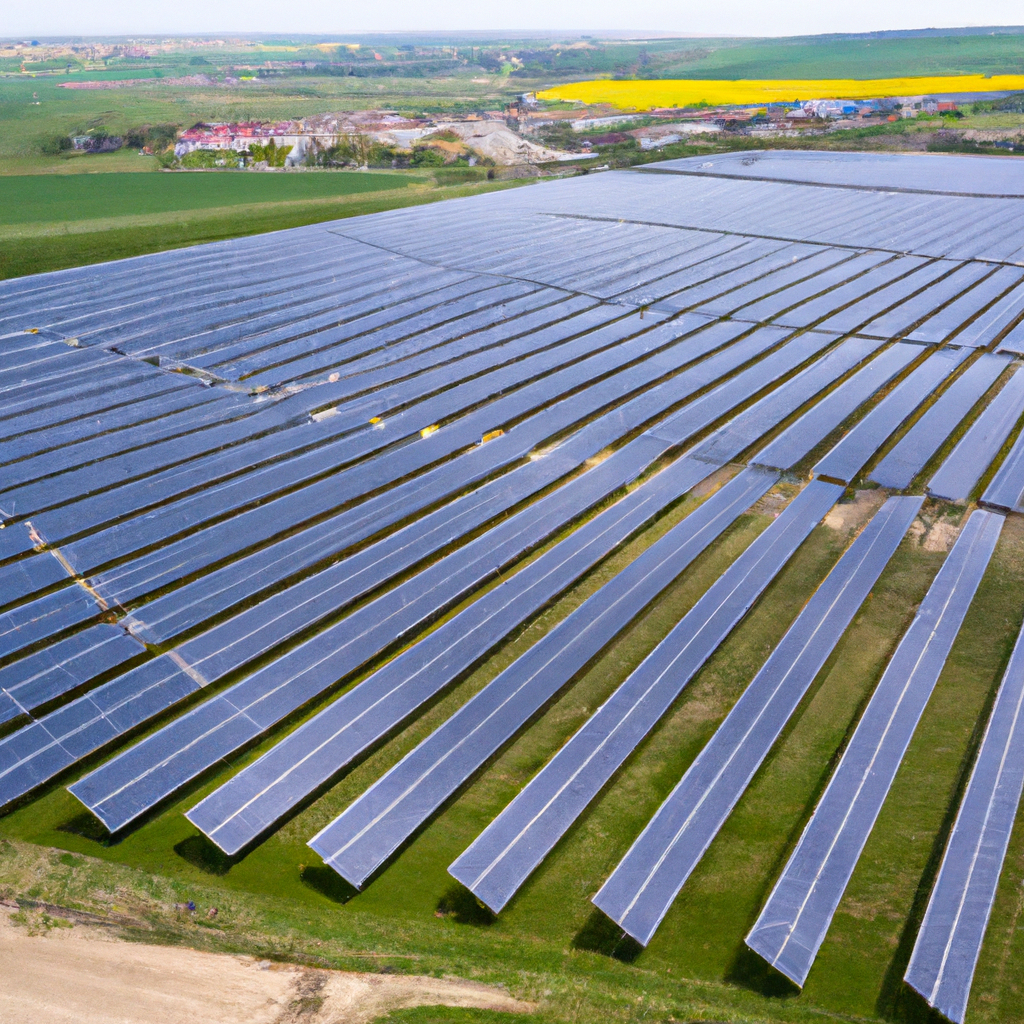 Solární elektrárna pro malé obce a vesnice v Česku
